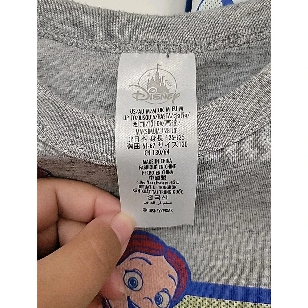 Disney Store Pixar Toy Story Kids Sweatshirt & Shirt Set In M & Pants Size 7/8 - Picture 3 of 13